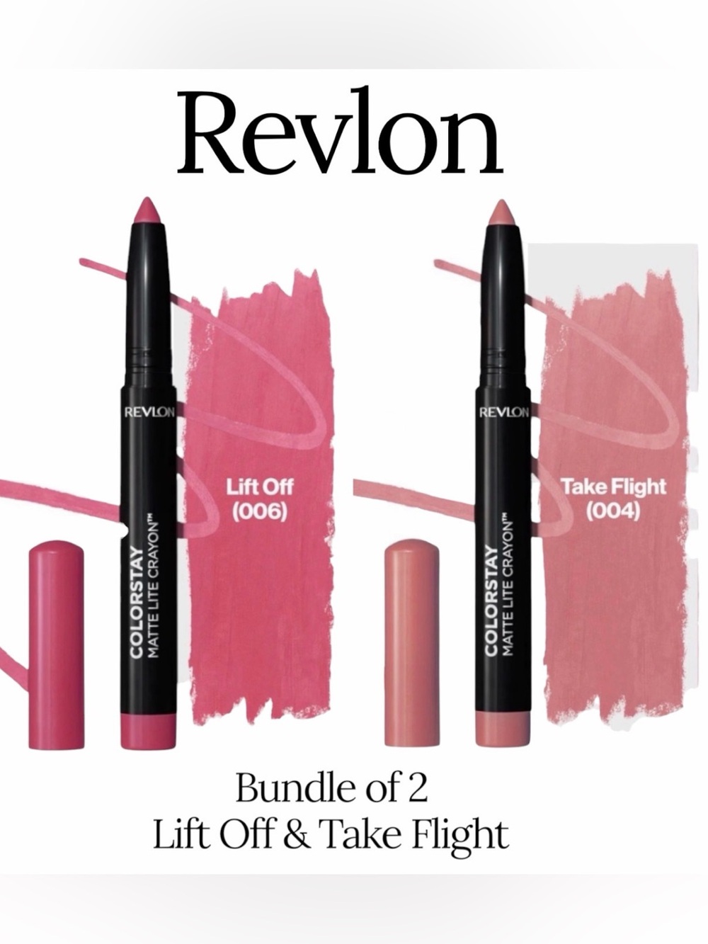 Revlon Colorstay Matte Lite Crayon Bundle